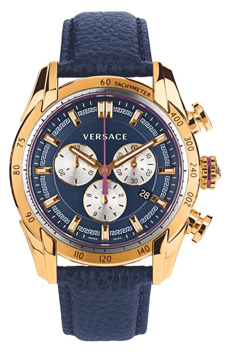 are versace watches waterproof|versace chrono.